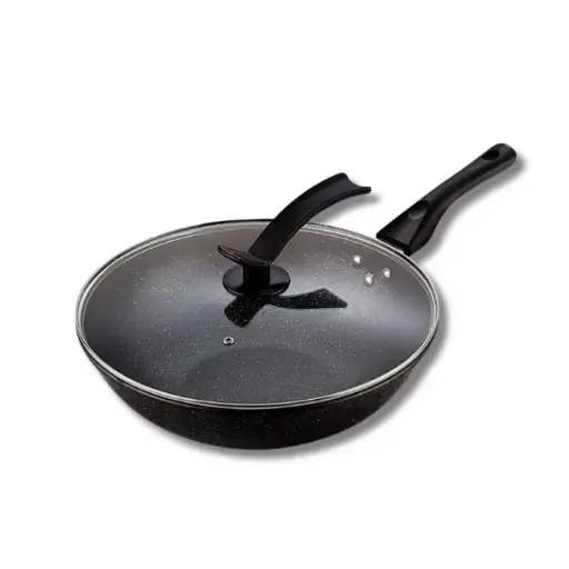[PMSGFP2374] Premium Marble Stone Granite Non-Stick Frying Pan
